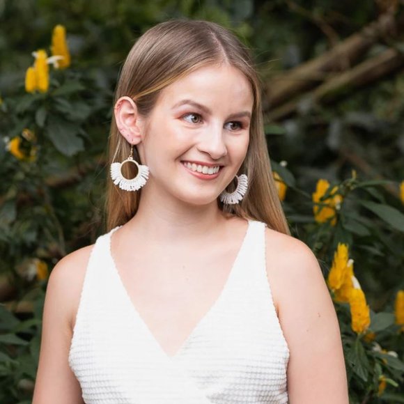 NWT / Embra Bead Project / Angelica earrings ♥️ - Picture 2 of 3